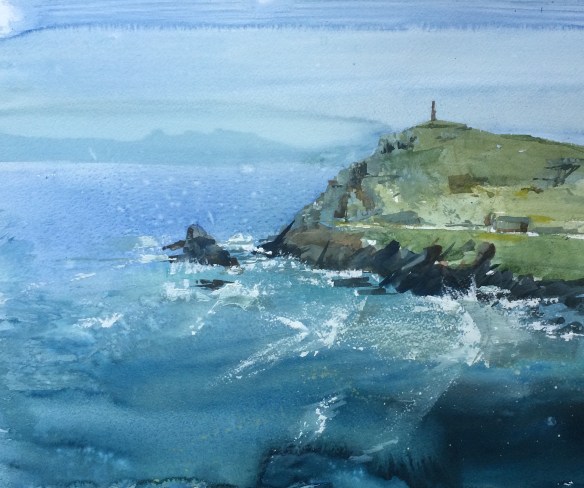 Cape Cornwall from Carn Groose